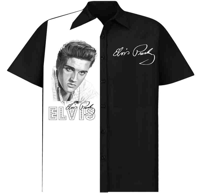 Elvis Bowling Shirt