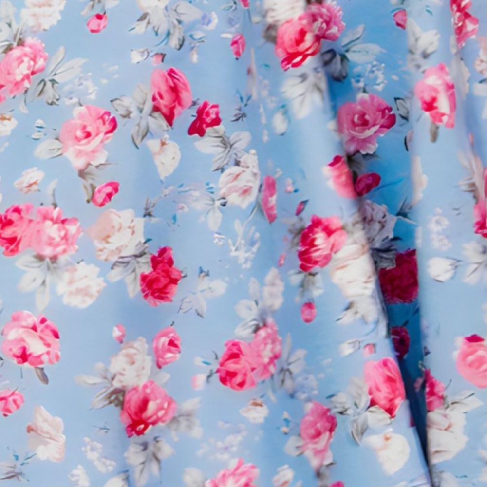 Sheridan Kate Dress - Blue Vintage Floral