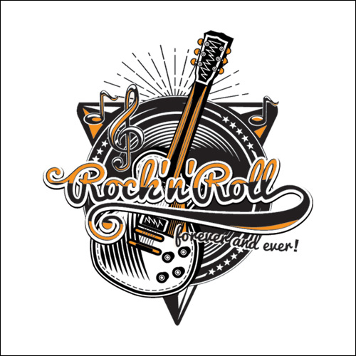 Rock'n'Roll Workshirt - White - Click Image to Close